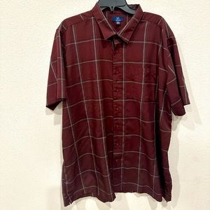 George Men’s Button Down Dress Shirt, 2XL.